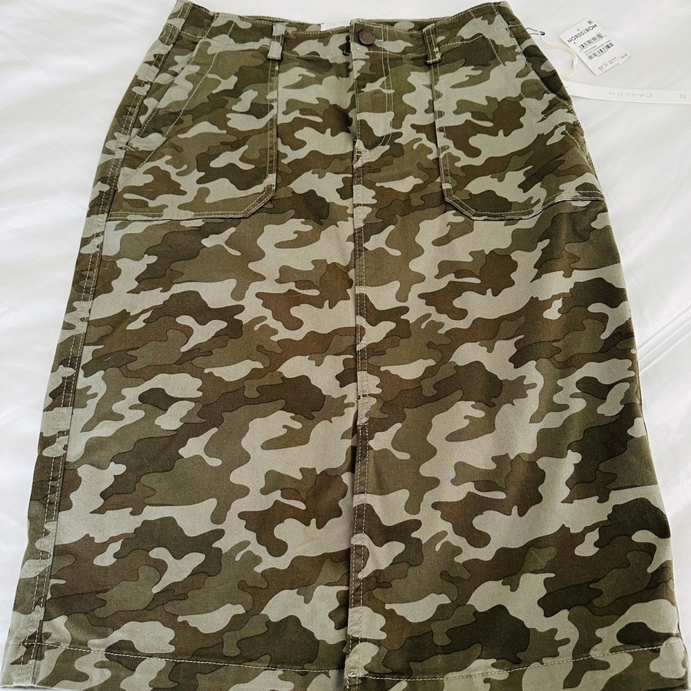 Camouflage “Camo” Pencil Skirt